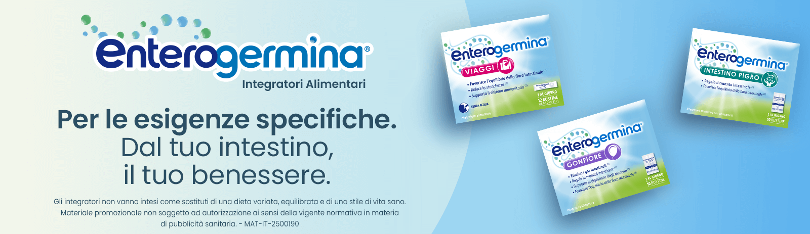 Enterogermina - Banner 3 Desktop